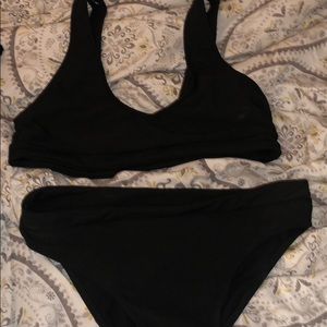 Black bikini set